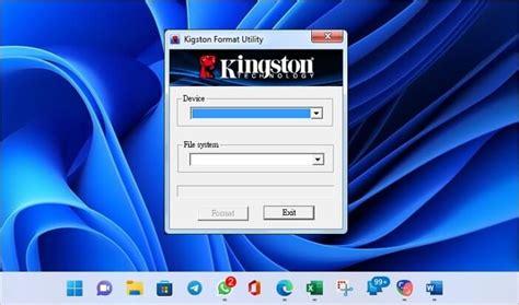 Kingston USB Repair Tool Download .
